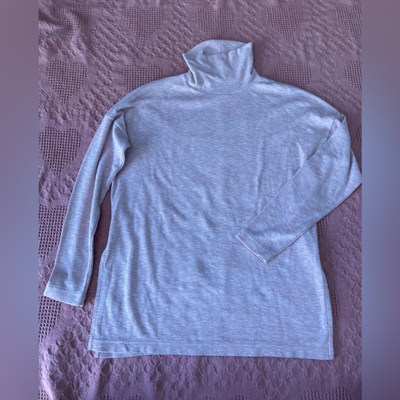 J Crew vintage fleece size large turtleneck sweater - Picture 1 of 4
